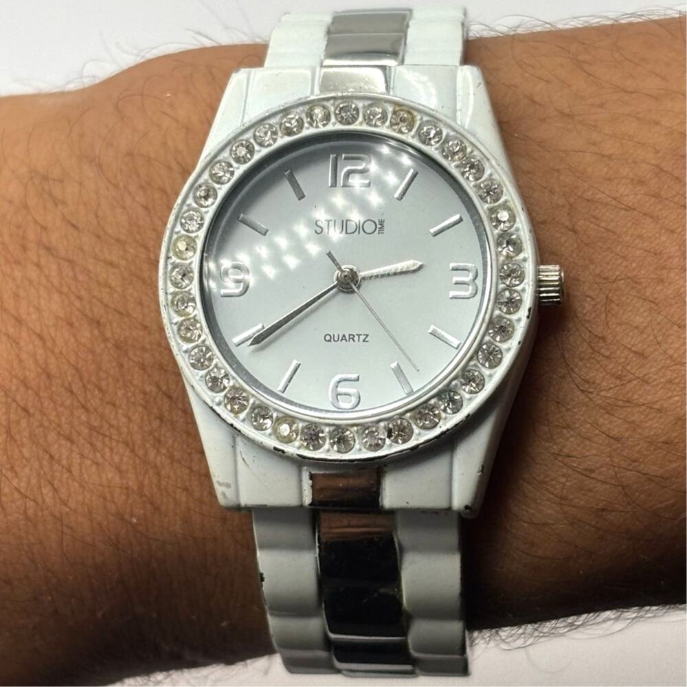 White Studio Time Watch